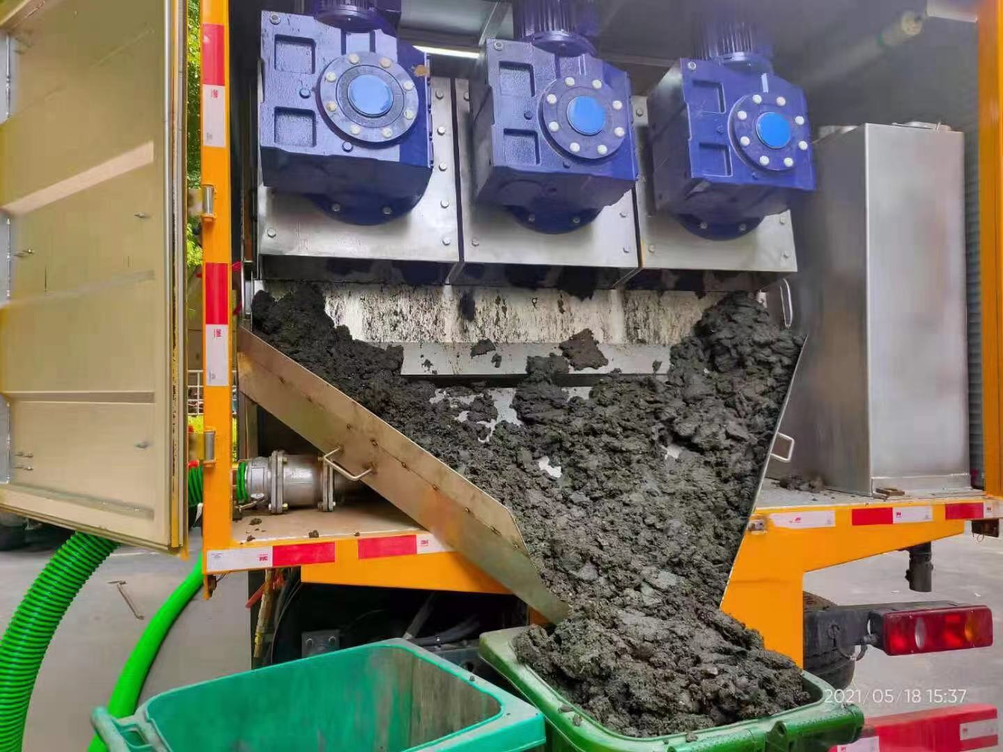 博爱化粪池清掏城市维护站-泥浆净化干湿分离处理